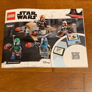 LEGO Mandalorian Battle Pack Star Wars 75267 Instruction MANUAL ONLY